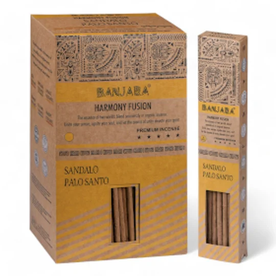 Sandalwood Banjara Palo Santo Smudge Incense Sticks