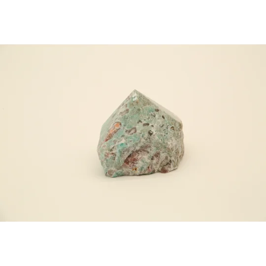 Amazonite Cut Base Point - Polished Top