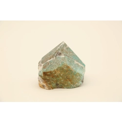 Amazonite Cut Base Point - Polished Top