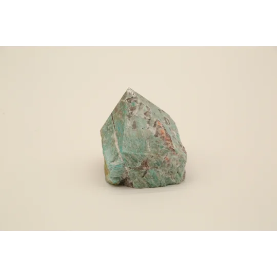 Amazonite Cut Base Point - Polished Top