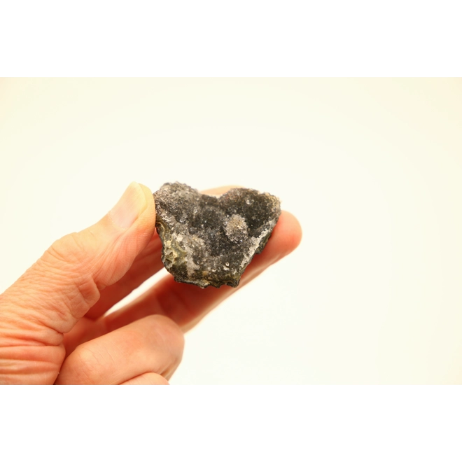 Additional Image for Black Amethyst Druse Bed - Collectors Grade