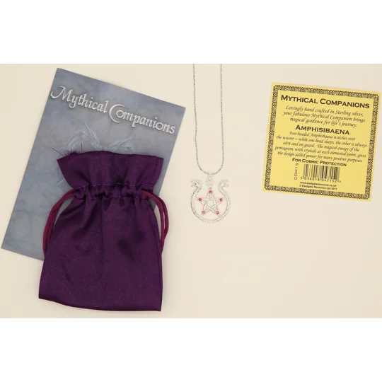 'Amphisibaena' Pendant - Sterling Silver