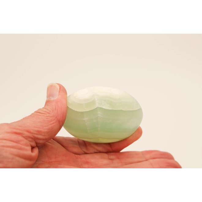 Additional Image for Large Pistachio Calcite Palmstone