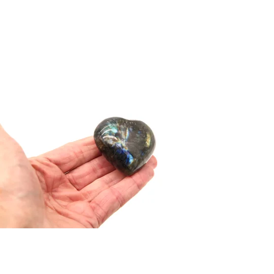 Small Labradorite Heart