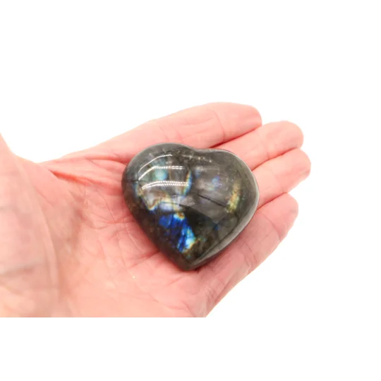 Small Labradorite Heart