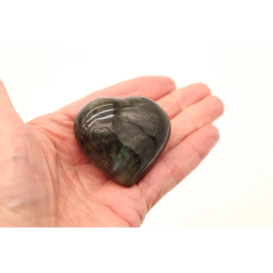 Small Labradorite Heart