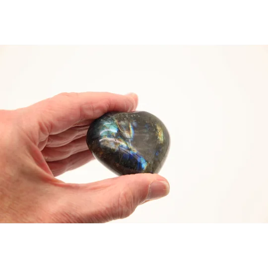 Small Labradorite Heart
