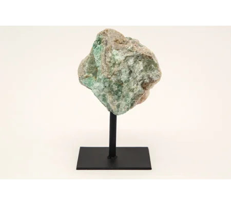 Raw Fluorite on Stand