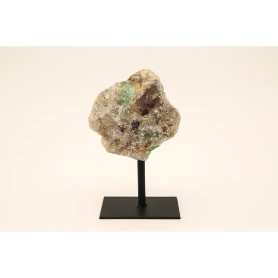 Raw Fluorite on Stand