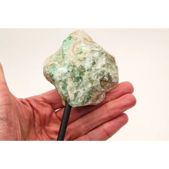 Raw Fluorite on Stand