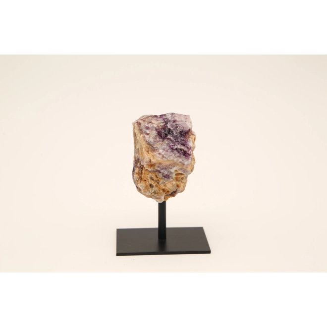 Additional Image for Raw Purple Fluorite on Stand