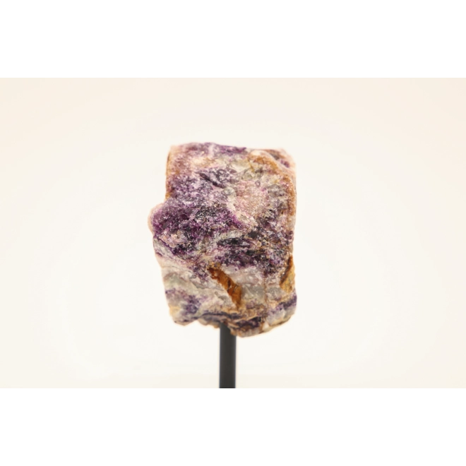 Additional Image for Raw Purple Fluorite on Stand