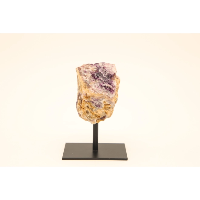 Additional Image for Raw Purple Fluorite on Stand