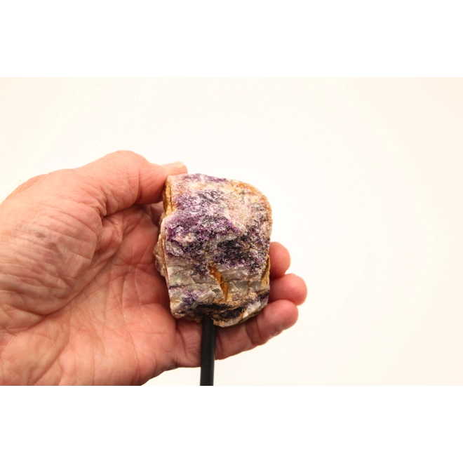Additional Image for Raw Purple Fluorite on Stand