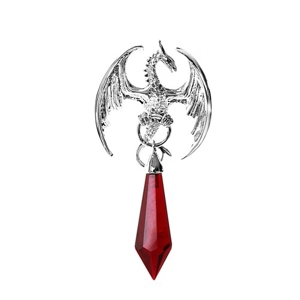 'Dragonet' Pendant - Silver Plated