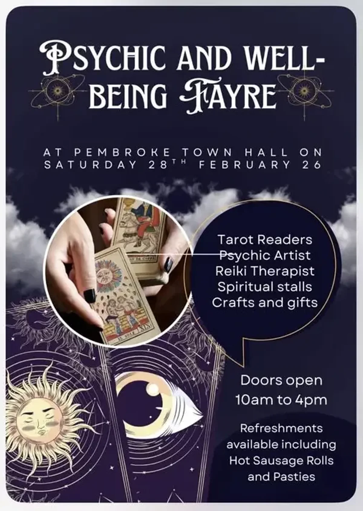 PEMBROKE - Psychic and Well Being Fayre