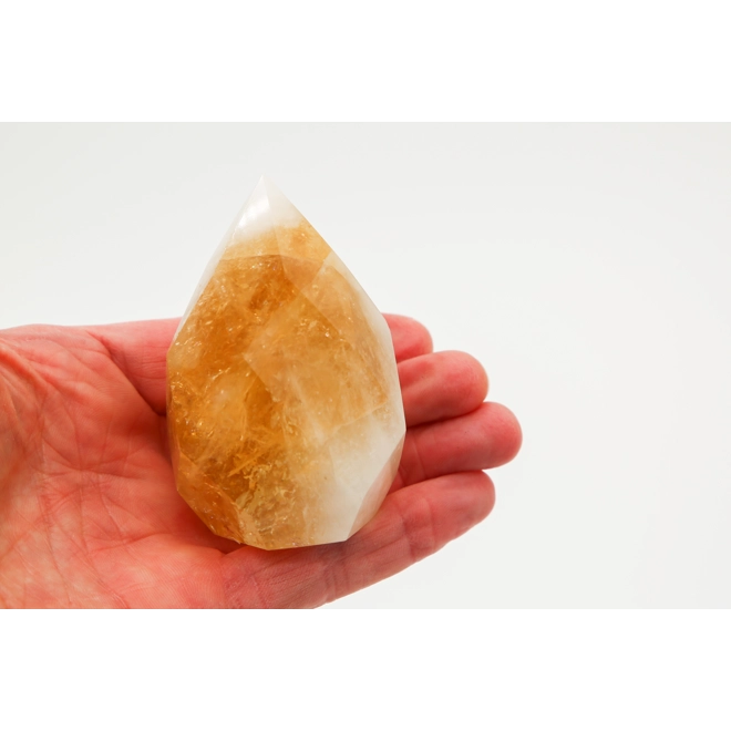 Additional Image for Citrine (HT) Faceted Point