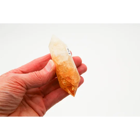 Citrine (HT) Double Terminated Point