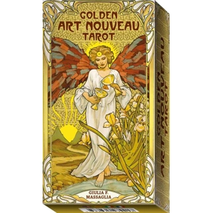 Golden Art Nouveau Tarot Deck
