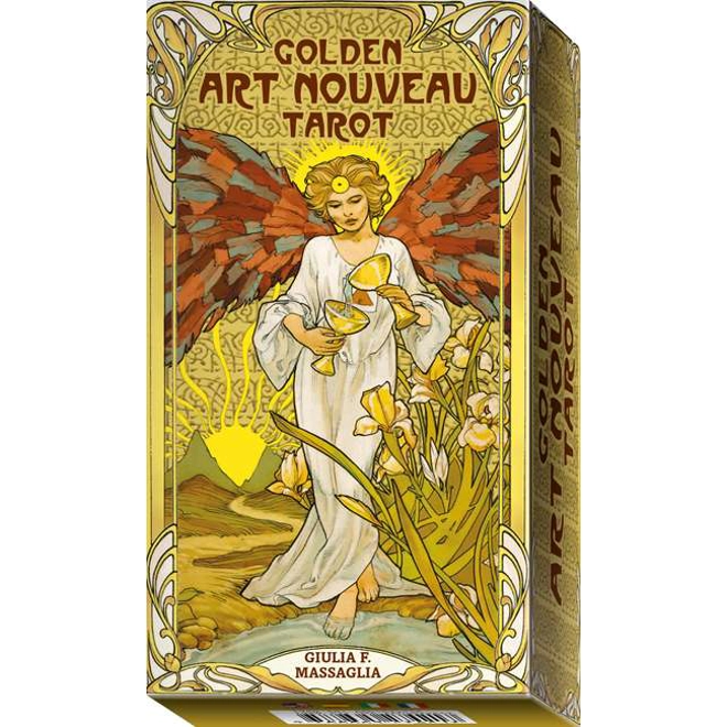 product Image for Golden Art Nouveau Tarot Deck