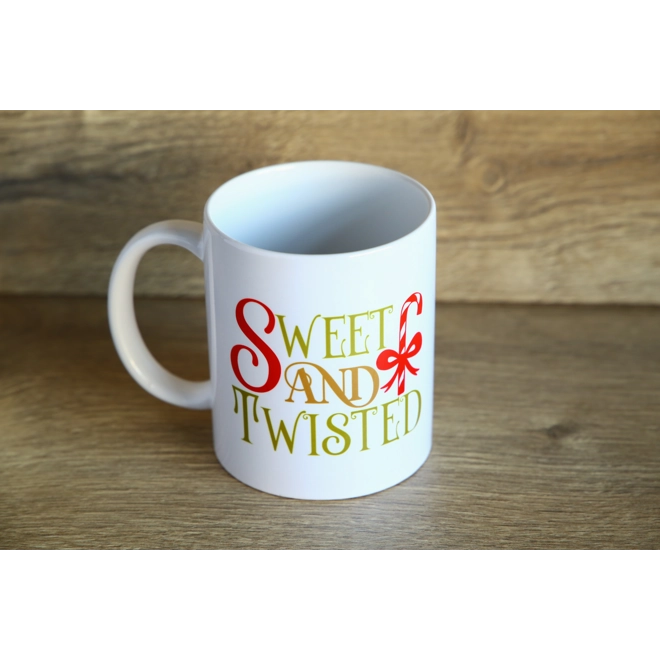 Additional Image for Christmas Ceramic Mug with Printed Design