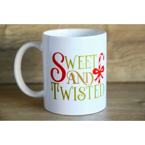 Christmas Ceramic Mug with Printed Design
