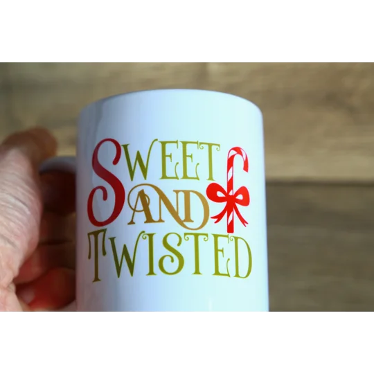 Christmas Ceramic Mug with Printed Design