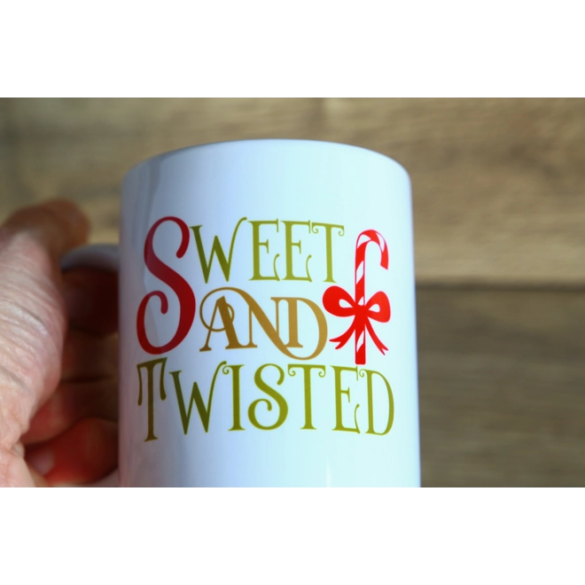 Additional Image for Christmas Ceramic Mug with Printed Design