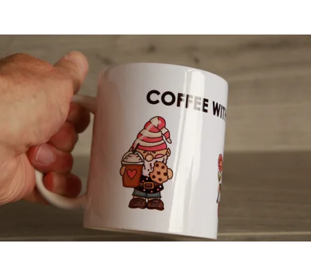 Coffee With My Gnomies Ceramic Mug