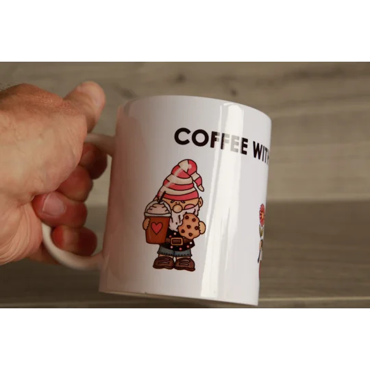 Coffee With My Gnomies Ceramic Mug