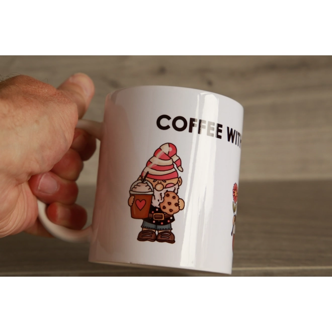 product Image for Coffee With My Gnomies Ceramic Mug