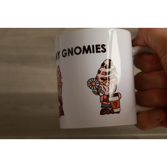 Coffee With My Gnomies Ceramic Mug