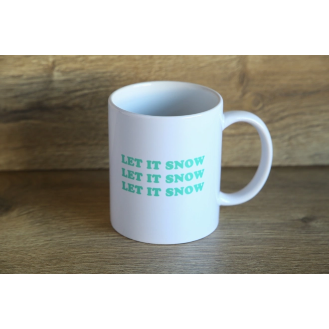 Additional Image for Printed Christmas Snowman Breakthrough Ceramic Mug
