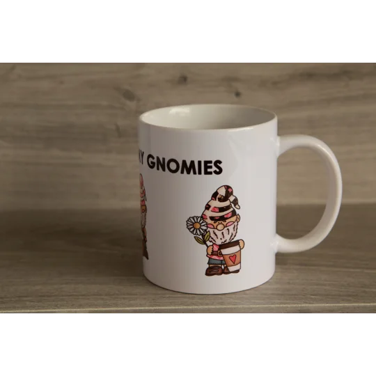 Coffee With My Gnomies Ceramic Mug