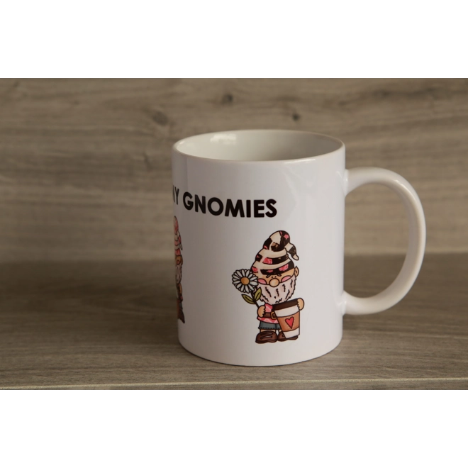 Additional Image for Coffee With My Gnomies Ceramic Mug