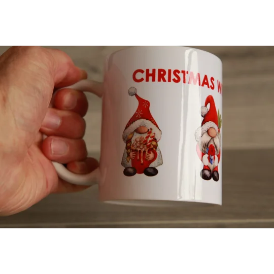 Ceramic Mug - 'Christmas With My Gnomies'