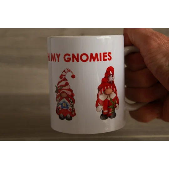 Ceramic Mug - 'Christmas With My Gnomies'