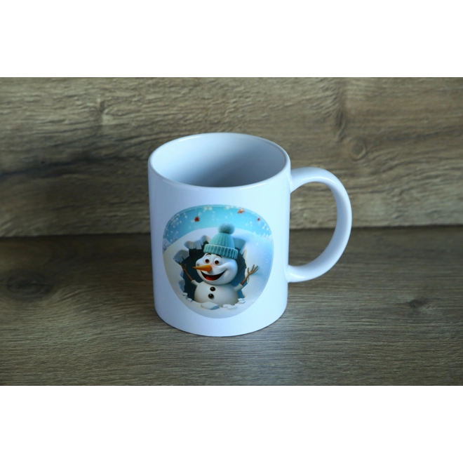 Additional Image for Snowman Breakthrough Christmas Mug