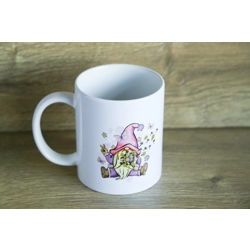 Dandelion Gnome Printed Mug