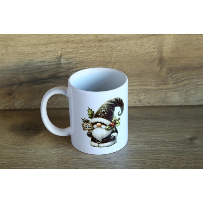 Additional Image for Christmas Gnome Mug 'Ba Humbug'