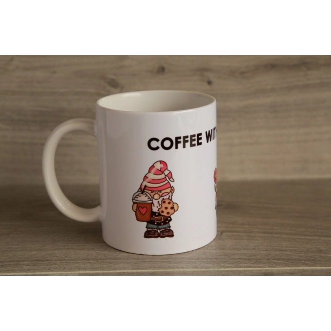 Additional Image for Coffee With My Gnomies Ceramic Mug