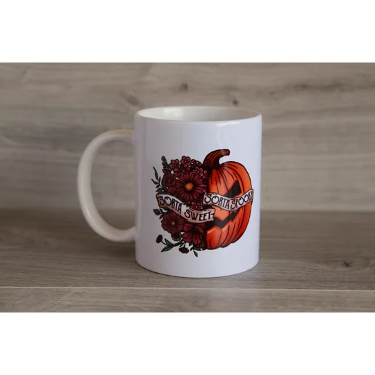 Halloween Pumpkin Design Mug