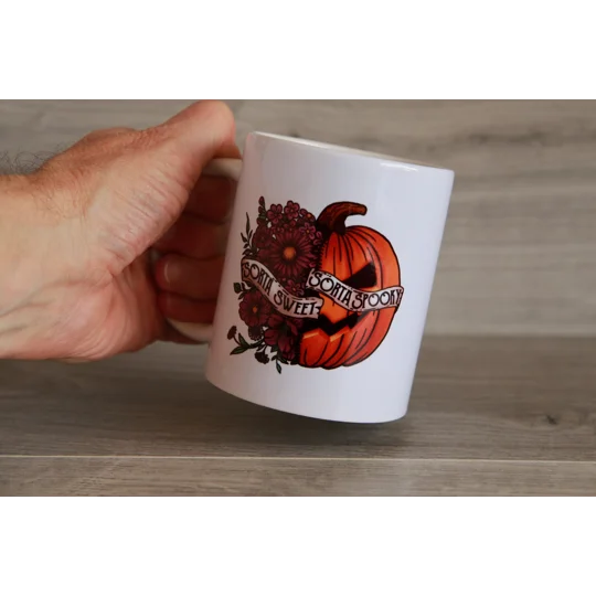 Halloween Pumpkin Design Mug