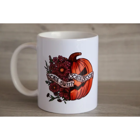 Halloween Pumpkin Design Mug