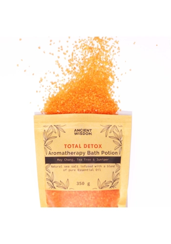 Aromatherapy Bath Potion in Kraft Bag 350g - Total Detox