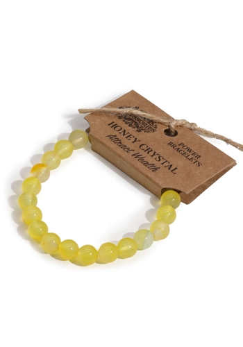 Power Bracelet - Honey Crystal