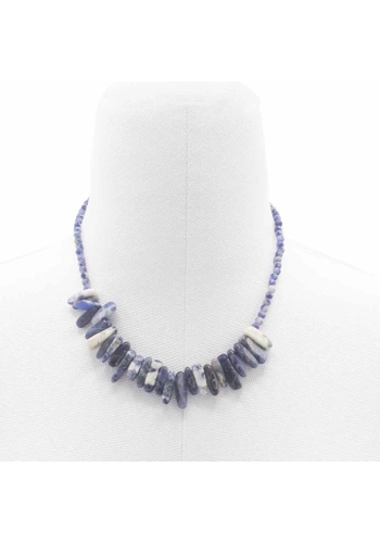 Longstone Gem Necklace - Sodalite
