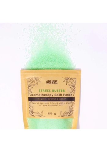 Bath Potion in Kraft Bag 350g - Stress Buster