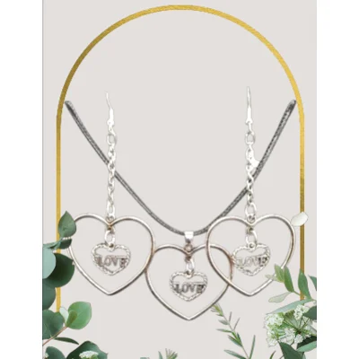 Double the LOVE Heart Parure