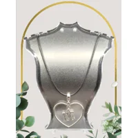 Big LOVE Heart Leather Necklace